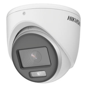 HIKVISION DS-2CE70DF0T-LMFS – Cámara Turret TURBOHD / 2 Megapixel / Dual Light 20 m (65.6 ft) / Gran Angular 105° / IP67 / Audio por Coaxial / 4 Tecnologías