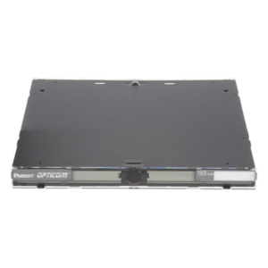 PANDUIT FRME1U – Panel de Distribución de Fibra Óptica, Acepta 3 Placas FAP o FMP, Bandeja Deslizable, Hasta 72 Fibras, Color Negro, 1UR