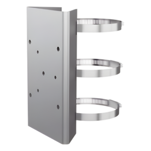 HIKVISION DS-2115ZJ-P – Montaje de Poste para PTZ / Acero Inoxidable / Ajustable 67-127 mm / 194 mm / 1 kg