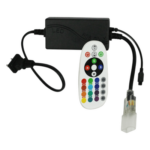 JWJ JLPM-10 – Adaptador de Corriente LED / Control Remoto RGB / 50 m (164 ft) / 127V~ / 300W Máx / IP65