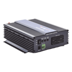 SAMLEX PST-600-24 – Inversor de Onda Pura / 600W / Entrada 24 Vcc / Salida 120 Vca / 2 Canales NEMA 5-20R GFCI / 10.83 x 9.37 x 3.23 pulgadas