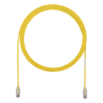 PANDUIT UTP28SP7YL – Cable de Parcheo Cat6 UTP / 28AWG Diámetro Reducido / 2.13 m (7 Pies) / Doble Clasificación CM/LSZH / Amarillo