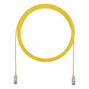 PANDUIT UTP28SP7YL – Cable de Parcheo Cat6 UTP / 28AWG Diámetro Reducido / 2.13 m (7 Pies) / Doble Clasificación CM/LSZH / Amarillo