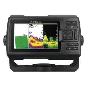 GARMIN 10-02551-01 – Ecosonda GPS / Pantalla WVGA 5.0" / Resolución 800x480 / GPS WAAS / CHIRP Dual 50/77/200 kHz / ClearVü / 500 W RMS / IPX7