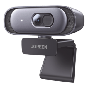 UGREEN 35626 – Cámara Web / 2K 30 fps / Campo de Visión 91° / Micrófono con Cancelación de Ruido / Corrección de Luz Automática / Cubierta de Privacidad