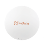 NetPoint NP6 – Antena Direccional / 5.9-7.2 GHz / Ganancia Ajustable 30-32 dBi / Polarización Dual 45° y 90° / 90 cm (2.95 ft) / Resistencia Viento 124.2 km/h (77.2 mph)