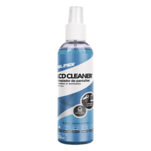 SILIMEX LCD-CLEANER-250 – Limpiador de Pantallas / Líquido Antiéstático / Atomizador 250 ml / Compatible con Laptops, Tablets, Smart TV, Smartphones, Cámaras y Lentes