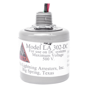 DELTA LA302DC – Protector de Descargas Atmosféricas / Sistemas Fotovoltaicos / 0-500 Vcc / Tiempo de Respuesta 5 ns / Instalación Externa