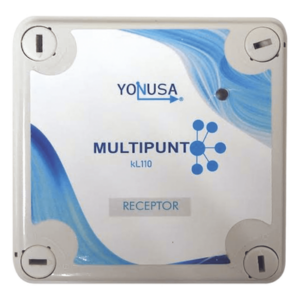 YONUSA KLR110 – Receptor Inalámbrico / 1 km Línea de Vista / 10 Equipos / 1 HP / 800 W / Contacto Seco