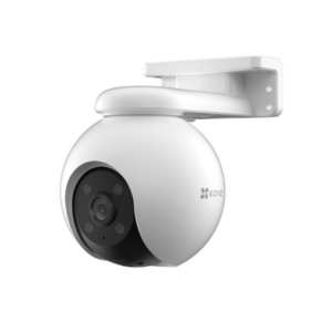 EZVIZ CS-H8-2K – Cámara PT WiFi / 3 Megapixel (2K)  / Detección humana / Sirena / Luz Parpadeante / audio de Dos Vías / Colores en Oscuridad / Autoseguimiento / Micro SD / Preset / Exterior