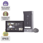 EZVIZ CS-HP7/PRO – Video Portero Inteligente / 4K UHD / Wi-Fi 6 Dual Band / Reconocimiento de Venas de Palma y Facial / Monitor Táctil 8" / Visión Nocturna Color / IP65