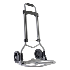 SURTEK SYS-DPA-60 – Diablo Plegable / Capacidad 60 kg / Base Acero Antiderrapante / Jaladera Hule Espuma / Llanta Hule Duradera / Despliegue Rápido