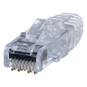 PANDUIT SP688E-C – Plug RJ45 Cat6 / 3 Piezas / 23-24 AWG / 50μ Oro / 2500 Ciclos / 100 Piezas