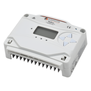 MORNINGSTAR PS-30M – Controlador de carga solar / 12-24 Vcc / 30 A / 98.4 ft entrada solar máxima / LCD 128x64
