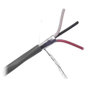 VIAKON 9217 – Cable 3 x 16 AWG / Blindado / 305 Metros / Riser / UL / Color Gris / Hecho en México