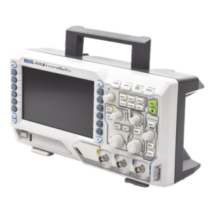 SYSCOM DS1202Z-E – Osciloscopio Digital / 2 Canales Análogos / 200 MHz Ancho de Banda / 1 GS/s Muestreo / 25 Mpts Memoria / 7'' TFT LCD