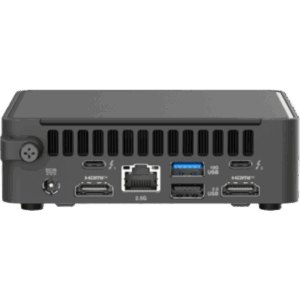 ASUS BOXNUCI7ALL – Mini PC / Intel Core 7 240H / 16 GB DDR5-5600 / Wi-Fi 7 / 2.5GbE / Thunderbolt 4 / 4x 4K / Chasis 0.48 L