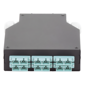 LINKEDPRO BY EPCOM LP-RDSCUMM – Distribuidor de Fibra Óptica / Riel DIN / 6 Acopladores SC/UPC / Multimodo / 24 Fusiones / 0.13 x 0.41 x 0.47 ft