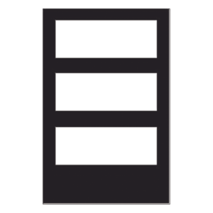 NOTIFIER DR-C4 – Puerta con Ventana para Gabinete / Acero Calibre 16 / Apertura 180° / Bisagra Reversible / Compatible con Serie CAB-4 Onyx