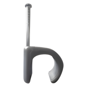 THORSMAN TC-1420 – Grapa para cable redondo / 14mm / Calibre 6 / Polipropileno gris / 100 piezas / -10°C a +120°C