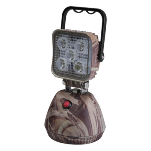 ECCO EW2461-CAMO – Luz de Trabajo LED Recargable / 650 Lúmenes / 3 Modos de Iluminación / Base Magnética / Autonomía 3-4 Horas