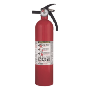 KIDDE PRO2.5MP-V – Extintor desechable / polvo químico seco multipropósito / UL 1-A,10-B:C / 2.6 lb / soporte metálico incluido / paquete de 6