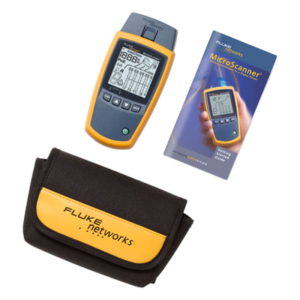 FLUKE NETWORKS MS2-100 – Verificador de Red / Pantalla LCD Retroiluminada / Mapa de Cableado Gráfico / Verificación de Datos Voz y Video / Detección PoE / Sin Adaptadores