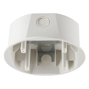 SYSTEM SENSOR SBB-CWL – Caja de Montaje en Techo / Para Sirena y Estrobo / Diseño Compacto / Compatible Serie L / Color Blanco
