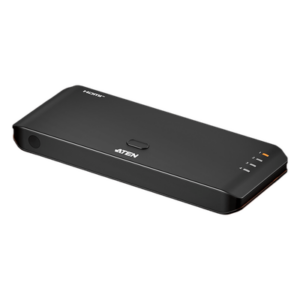ATEN VS4841 – Switch HDMI / 4 Entradas / True 4K@60Hz 4:4:4 / HDR10+ / 18 Gbps / Audio LPCM 7.1 / Control IR