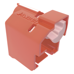 PANDUIT PSL-DCPLE – Kit de Bloqueo RJ45 / 10 Unidades / Llave de Seguridad / Color Rojo / Herramienta Instalación-Retiro