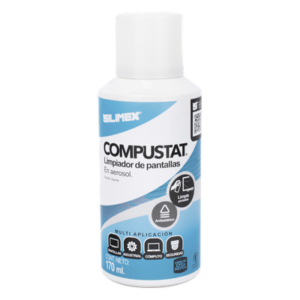 SILIMEX COMPUSTAT – Limpiador Anti-Estático / Protección UV / Repelente de Polvo / 170 ml / Aplicación 20-25 cm