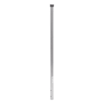 EPCOM INDUSTRIAL SYS-POST-ESQ-3 – Poste de Esquina para Cerca Electrificada / Tubo Galvanizado Cal. 18 / 1" Diámetro / 0.8 m (2.6 ft) Alto / 3 Aisladores / Fijación en Concreto