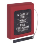 STI STI-4100 – Protector de estación de jalón / Cristal de rotura en incendio / Policarbonato / UL listado / -40°C a 116°C / NEMA 3R