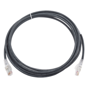 SIEMON MC6-07-01 – Patch Cord Cat6 UTP / CM/LS0H / 2.13m (7 ft) / 26 AWG / Ultra Delgado / Negro
