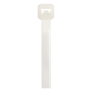 PANDUIT S12-50-M – Cincho de Nylon / 300 mm (11.81') Largo / 4.8 mm Ancho / Tensión 50 lb (222 N) / Nylon 6.6 / Calificación AH-2 / Paquete 1000 Piezas