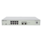 RUIJIE RG-NBS3100-8GT2SFP-P-V2 – Switch Administrable PoE+ / 8 Puertos Gigabit / 2 SFP 1Gb / Capacidad 20 Gbps / Sin Ventilador / 125W PoE
