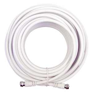 WILSONPRO / WEBOOST 950-620 – Jumper Coaxial / RG-6 / 6.09 m (20 pies) / Conectores F Macho / 75 Ohm / Interior y Exterior