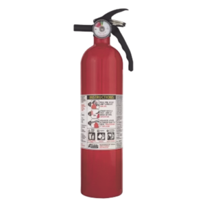 KIDDE FA110MS – Extintor desechable / Recreational / Polvo químico ABC / 2.5 lb / UL 1-A:10-B:C / Soporte metálico / USCG-DOT / Paquete 6