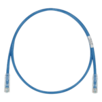 PANDUIT UTPSP20MBUY – Cable de Parcheo UTP Cat6 / 24 AWG / 250 MHz / CM / 20 m (65.6 ft) / Conectores Chapados en Oro