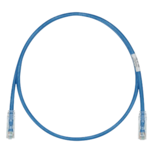 PANDUIT UTPSP20MBUY – Cable de Parcheo UTP Cat6 / 24 AWG / 250 MHz / CM / 20 m (65.6 ft) / Conectores Chapados en Oro