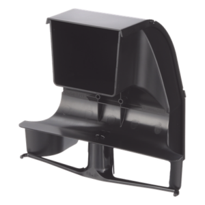 PANDUIT FRSPJ4X4LBL – Bajada para canaleta / Radio de curvatura 50.8 mm (2 in) / ABS resistente a impactos / Compatible 4x4, 6x4, 12x4, 24x4 / 153.9 mm (6.06 in) alto / 274.1 mm (10.79 in) largo / 306.6 mm (12.07 in) ancho / ROHS / Negro