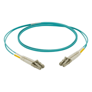 PANDUIT NKFPZ22LLLSM002 – Jumper de Fibra Óptica / Multimodo OM4 50/125 / LC-LC Duplex / LSZH / 2 m (6.56 ft) / Color Aqua
