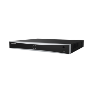HIKVISION IDS-7608NXI-I2/8P/8F – NVR 12 Megapixel (4K) / Reconocimiento Facial / 8 Canales IP / Base de Datos / Hasta 100,000 Fotografías / 8 Puertos PoE+ / 2 Bahías de Disco Duro / Switch PoE 300 mts / Bases de Datos / HDMI en 4K