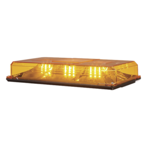 FEDERAL SIGNAL HL10PA – Mini barra de luces / 24 LED / 10 pulgadas / Ámbar / Montaje permanente / SAE J845 Clase 1