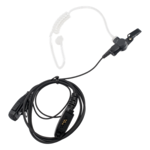 RUGGEAR 25025700 – Kit de Vigilancia / Micrófono Audífono de Tubo Acústico / 2 Cables / Conector 13 Pines / Compatible RG750-RG725