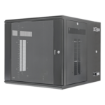 PANDUIT PZWMC1230W – Gabinete de Montaje en Pared / 12 UR / 19in / 762mm (2.5 ft) Profundidad / Ventana de Seguridad / Acero