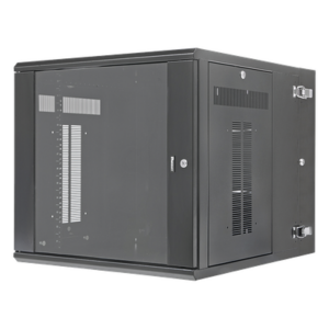 PANDUIT PZWMC1230W – Gabinete de Montaje en Pared / 12 UR / 19in / 762mm (2.5 ft) Profundidad / Ventana de Seguridad / Acero