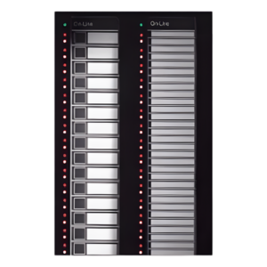 NOTIFIER ACM-30 – Módulo Anunciador AIO / 30 Botones Capacitivos / LED Programables 8 Colores / Bus 2 Hilos EIA-485 / 4,960 Puntos por Sistema