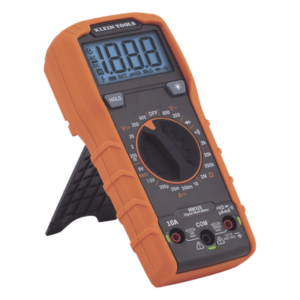 KLEIN TOOLS MM325 – Multímetro Digital / 600 V CA/CD / 10 A CD / 2 MΩ / CAT III 600 V / Retroiluminado / Caída 2 m (6.6 ft)
