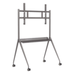 HIKVISION DS-D5ABKY2-S – Soporte de Piso Móvil para Pantalla / 55" a 75" / VESA hasta 600 x 400 mm / Carga 85 kg / Estructura Metálica 20 kg